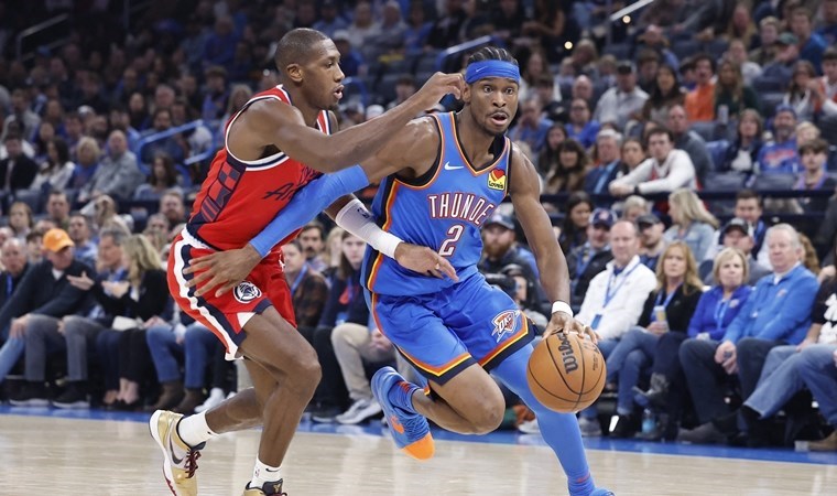 Oklahoma City Thunder, üst üste 13. galibiyetini aldı