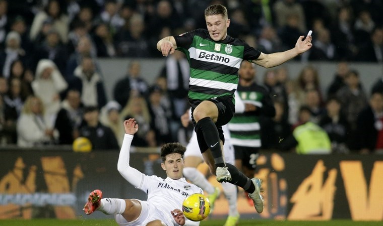 Portekiz'de dört dörtlük maç! Vitoria Guimaraes 4-4 Sporting Lizbon