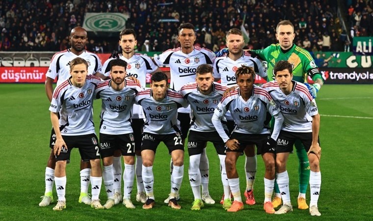 Beşiktaş'ın kamp kadrosu belli oldu: Sivasspor maçında 4 eksik!