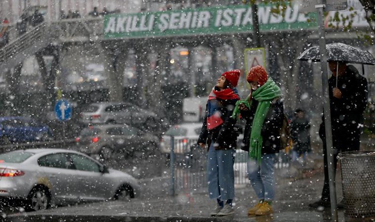 İstanbul'da 'kar' için geri sayım başladı