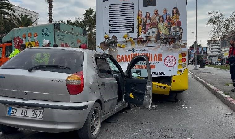 İstanbul'da bir araç İETT otobüsüne çarptı: Çok sayıda yaralı var!