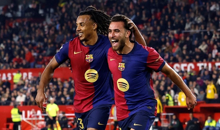 10 kişi kalan Barcelona, Sevilla'yı devirdi!