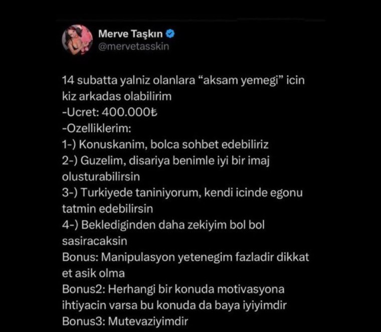 Merve Taşkın 'müstehcenlik' suçlamasıyla gözaltına alındı! - Resim : 1