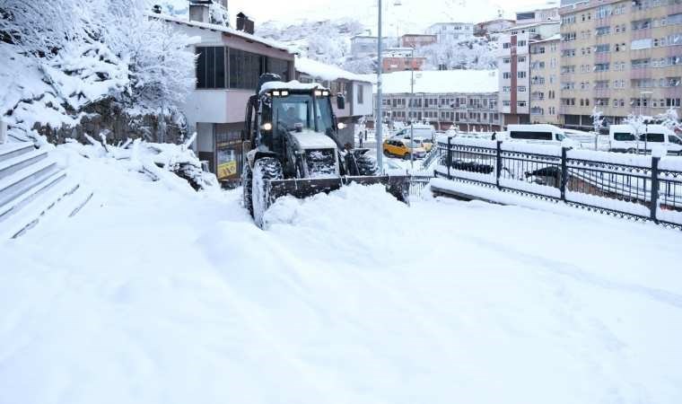 Bitlis’te kardan kapanan 219 köy yolundan 170'i ulaşıma açıldı