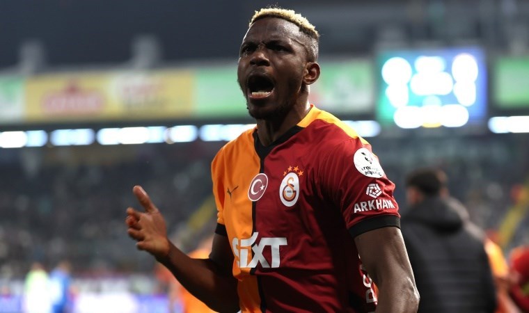 Galatasaray Osimhen ile güldü!: Rizespor 1-2 Galatasaray