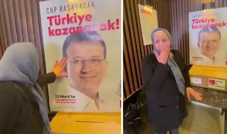 Yaşlı teyze, gözyaşlarıyla Ekrem İmamoğlu'na dua etti: 'Sen bizim kalacaksın, ne zaman olsa arkandayım!'