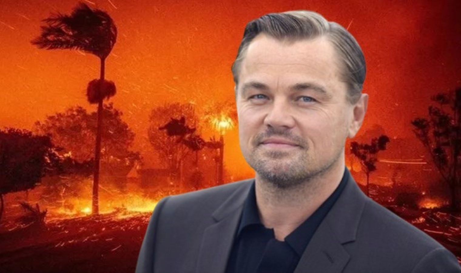 Leonardo DiCaprio'nun Cömert Bağışı: Los Angeles Yangınına Karşı 1 Milyon Dolar