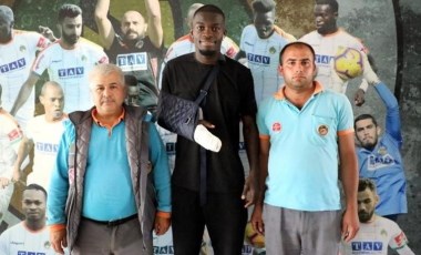 Sackey'in kaza yerinde düşen altın kolyesini işçiler buldu