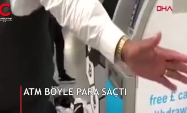 ATM para saçtı!