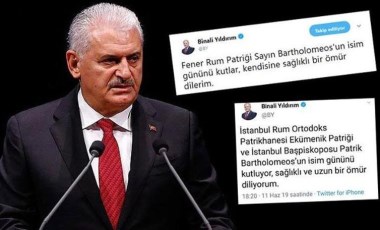 Yıldırım’dan ‘ekümenik’ skandalı