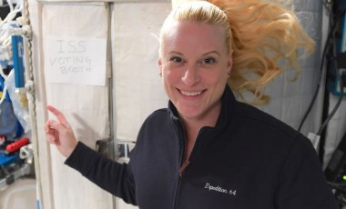 NASA astronotu Kate Rubins uzaydan oy kullandı