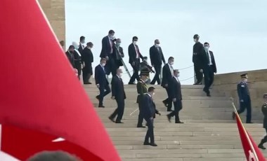 Anıtkabir'de yine 'Erdoğan' sloganı