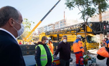 Muharrem İnce, depremin vurduğu İzmir'de: Bu acıyı biliyoruz