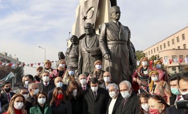 Atatürk'ün Ankara'ya gelişinin anısına yapılan 