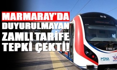 İstanbul'da toplu ulaşım zamları uygulanmaya başladı: Marmaray'a duyurulmadan yapılan zam tepki çekti