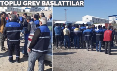 Yandaş Cengiz İnşaat'ta işçilerin emek isyanı: Toplu grev başlattılar