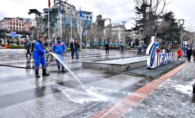 Dezenfeksiyon için kullanılan kimyasallar için uyarı