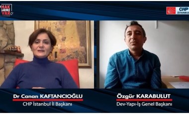 CHP’li Canan Kaftancıoğlu inşaat işçilerinin sorunlarını dinledi