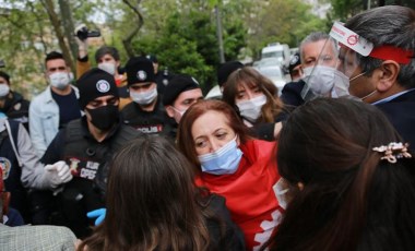 Taksim'e çıkmak isteyen DİSK'e polis müdahalesi