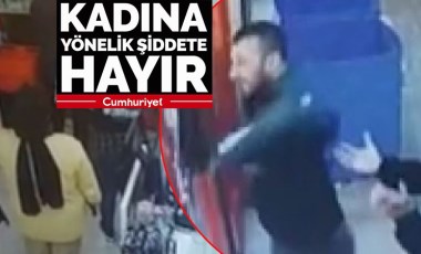 İstanbul'da kasiyer genç kadına saldırı!