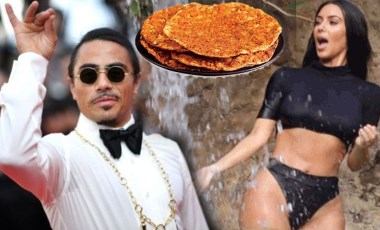 Nusret Gökçe’den Kim Kardashian’a 'lahmacun' göndermesi