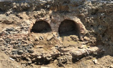 Ortaköy'deki İSKİ kazısında tarihi kalıntılar bulundu