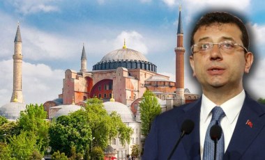 İmamoğlu'ndan Ayasofya sorusuna yanıt!