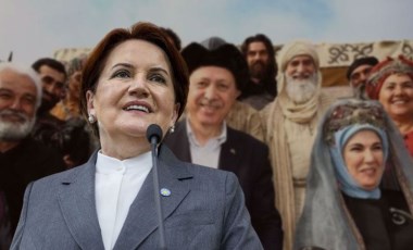 Akşener'den Erdoğan'ın, 