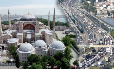 Ayasofya'da kılınacak namaz öncesinde kapatılacak yollar açıklandı