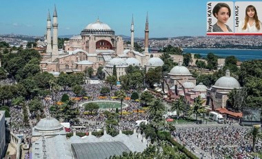 Ayasofya’da kılıçla cuma hutbesi okuyan Diyanet Başkanı, Atatürk’ü hedef aldı