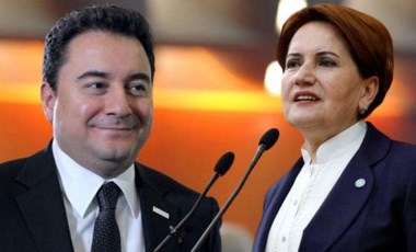 Meral Akşener'den Ali Babacan'a ziyaret