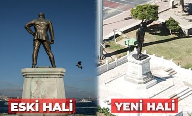 Türkiye'nin ilk Atatürk anıtı, restore edildi