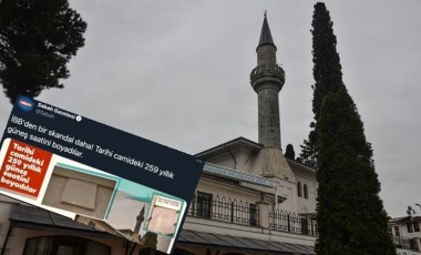 Tarihi camide restorasyon faciası: Sabah Gazetesi, İBB'yi suçlayan haberini silmek zorunda kaldı