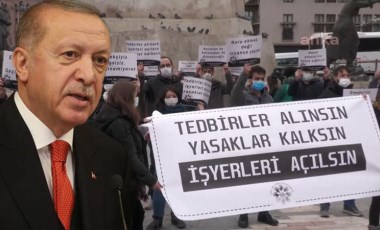 'Dükkan kapanmıyor' diyen Erdoğan'ı Kızılay'a davet ettiler