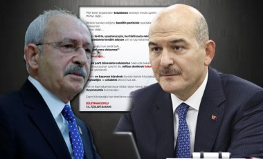 Süleyman Soylu'dan Kemal Kılıçdaroğlu hakkında suç duyurusu