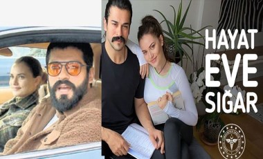 'Hayat eve sığar' diyen Fahriye Evcen ve Burak Özçivit  milyonluk Ferrari ile gezintide