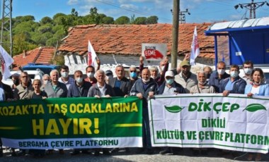 Kozak Yaylası'nda yurttaşın 'taş ocağı' tepkisi toplantıyı iptal ettirdi