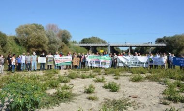 4 ilin çevrecileri Büyük Menderes'teki kuraklığa dikkat çekti