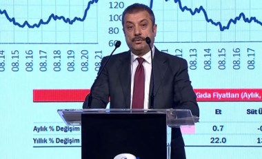 TCMB Başkanı Şahap Kavcıoğlu'nun sunumunda çarpıcı 128 milyar dolar detayı