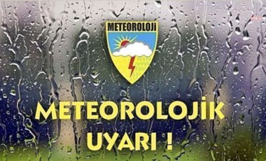 Meteoroloji'den Marmara için şiddetli sağanak uyarısı