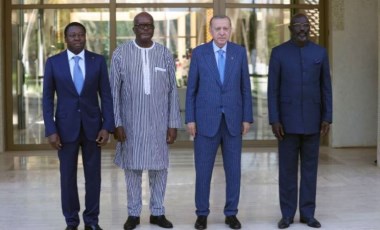 Türkiye, Togo, Burkina Faso ve Liberya liderleri ortak bildiri yayınladı