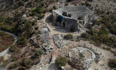 Kaunos Antik Kenti'nde Bizans Kilisesi, mezarlar ve yazıtlar bulundu