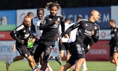 Beşiktaş’ta Başkan Çebi, Galatasaray maçı hazırlıklarını izledi