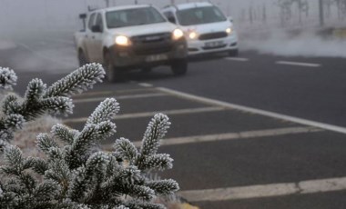 Meteoroloji'den 4 bölge için zirai don uyarısı