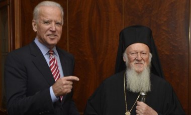 ABD Başkanı Biden, Fener Rum Patriği Bartholomeos ile Beyaz Saray'da görüştü