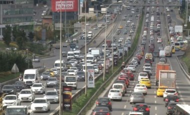 İstanbul’da trafik yoğunluğu rekor seviyede