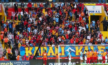 Kayserispor - Trabzonspor maçını 4 bin 289 taraftar izledi