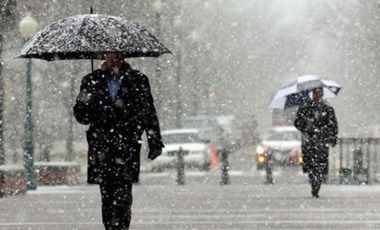 Meteoroloji'den kar, yağmur ve rüzgar uyarısı