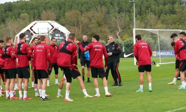 A Milli Futbol Takımı, Norveç maçı hazırlıklarına devam etti