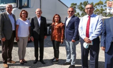 CHP Genel Başkanı Kemal Kılıçdaroğlu, Mersin’de, nakliyecilerle bir araya geldi